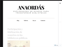 Tablet Screenshot of anaordas.com